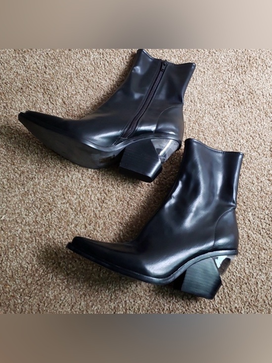 Shoes - Jeffrey Campbell Pointed Ankle Boots.